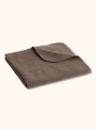 Kocyk merino dla dzieci i niemowląt piaskowy beż, 75x100 GOTS 325 g | BeWoolly