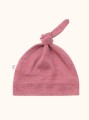 czapeczka dla niemowląt, antyczny róż.jpg
