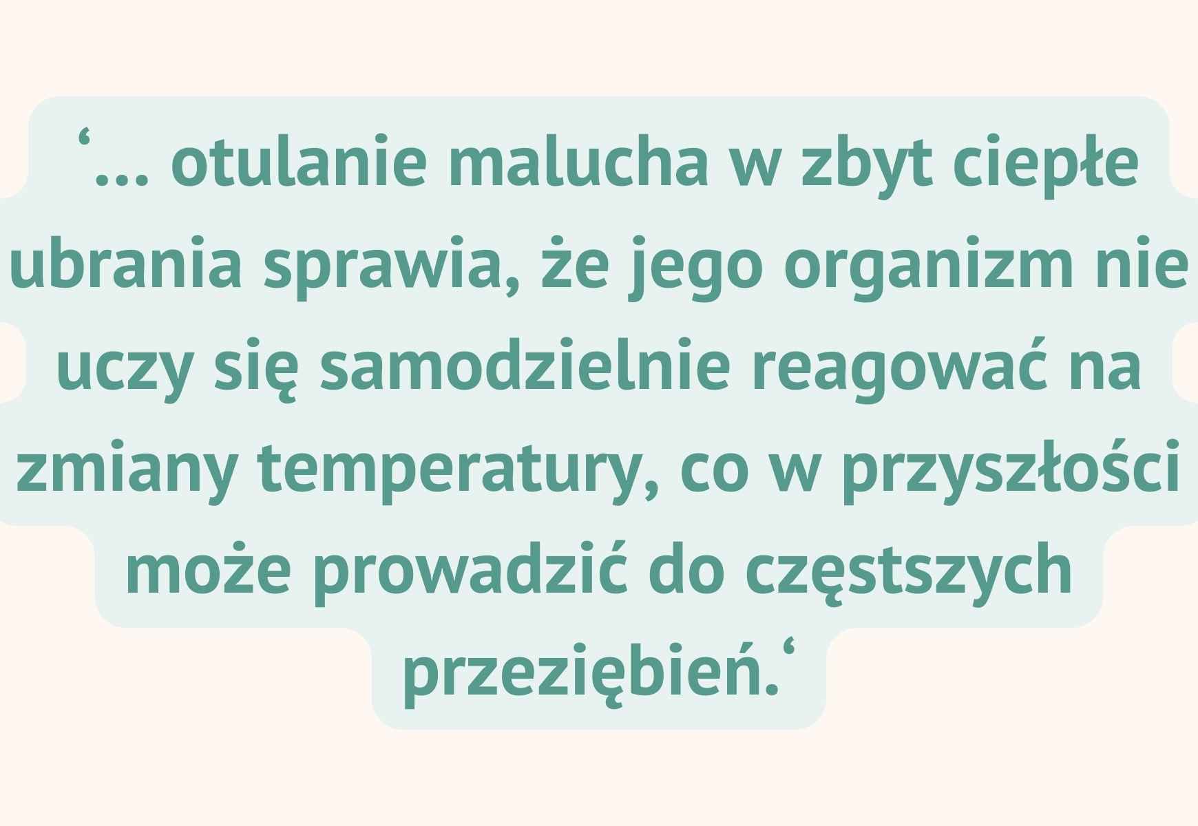 tekst wyróżniony z blogu o wiosennym przegrzewaniu dzieci i jego skutkach